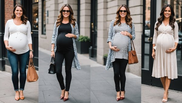 « Guide pratique pour dénicher des vêtements de maternité à la fois confortables et tendance »